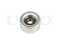 Drive belt tensioner pulley thumb