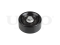 Drive belt idler pulley thumb