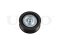 Drive belt idler pulley thumb