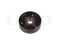 Drive belt tensioner pulley thumb