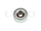 Drive belt idler pulley thumb