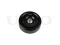 Drive belt idler pulley thumb