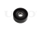 Drive belt tensioner pulley thumb