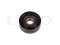 Drive belt tensioner pulley thumb