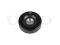 Drive belt idler pulley thumb