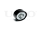 Drive belt idler pulley thumb