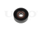 Drive belt tensioner pulley thumb