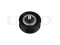 Drive belt idler pulley thumb