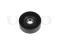 Drive belt idler pulley thumb