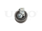 Timing belt tensioner pulley thumb