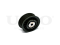 Drive belt idler pulley thumb