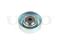Drive belt idler pulley thumb