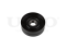 Drive belt tensioner pulley thumb