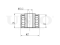 Drive belt idler pulley thumb
