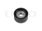Drive belt idler pulley thumb