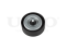 Drive belt idler pulley thumb