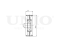 Drive belt idler pulley thumb