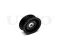 Drive belt idler pulley thumb