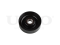 Drive belt idler pulley thumb