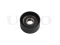 Drive belt tensioner pulley thumb