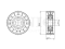 Drive belt tensioner pulley thumb