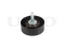 Drive belt idler pulley thumb