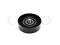 Drive belt idler pulley thumb