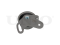 Timing belt tensioner pulley thumb