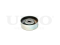 Drive belt idler pulley thumb
