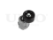Drive belt tensioner with pulley thumb
