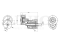 Drive belt tensioner with pulley thumb