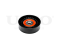 Drive belt tensioner pulley thumb