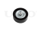 Drive belt idler pulley thumb
