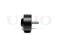 Drive belt idler pulley thumb