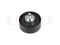 Drive belt idler pulley thumb