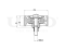 Drive belt idler pulley thumb