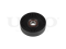 Drive belt tensioner pulley thumb