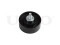 Drive belt idler pulley thumb