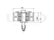 Drive belt idler pulley thumb