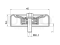 Drive belt idler pulley thumb