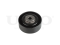Drive belt tensioner pulley thumb