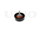 Drive belt idler pulley thumb