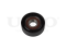 Drive belt tensioner pulley thumb