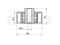 Drive belt idler pulley thumb