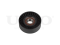 Drive belt tensioner pulley thumb