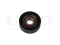 Drive belt tensioner pulley thumb