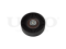 Drive belt tensioner pulley thumb