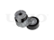 Drive belt tensioner with pulley thumb