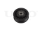 Drive belt idler pulley thumb