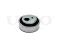 Timing belt tensioner pulley thumb